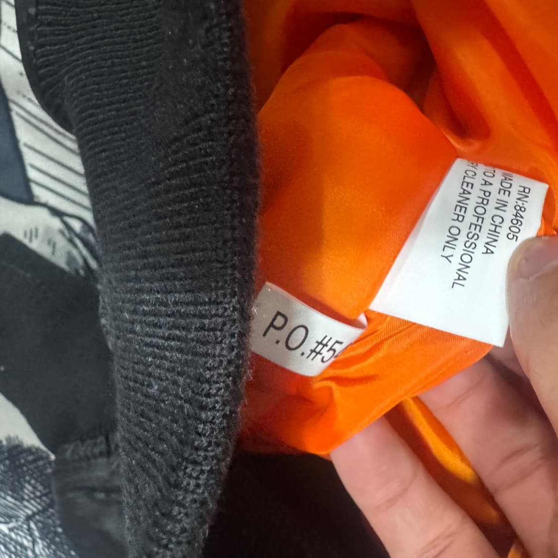 나사 MA-1 항공점퍼 L사이즈 상품이미지5