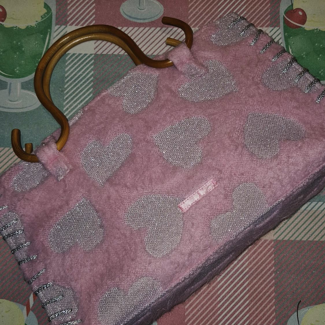 04s 사만다타바사 하트 부클 뱀부 토트백 상품이미지10