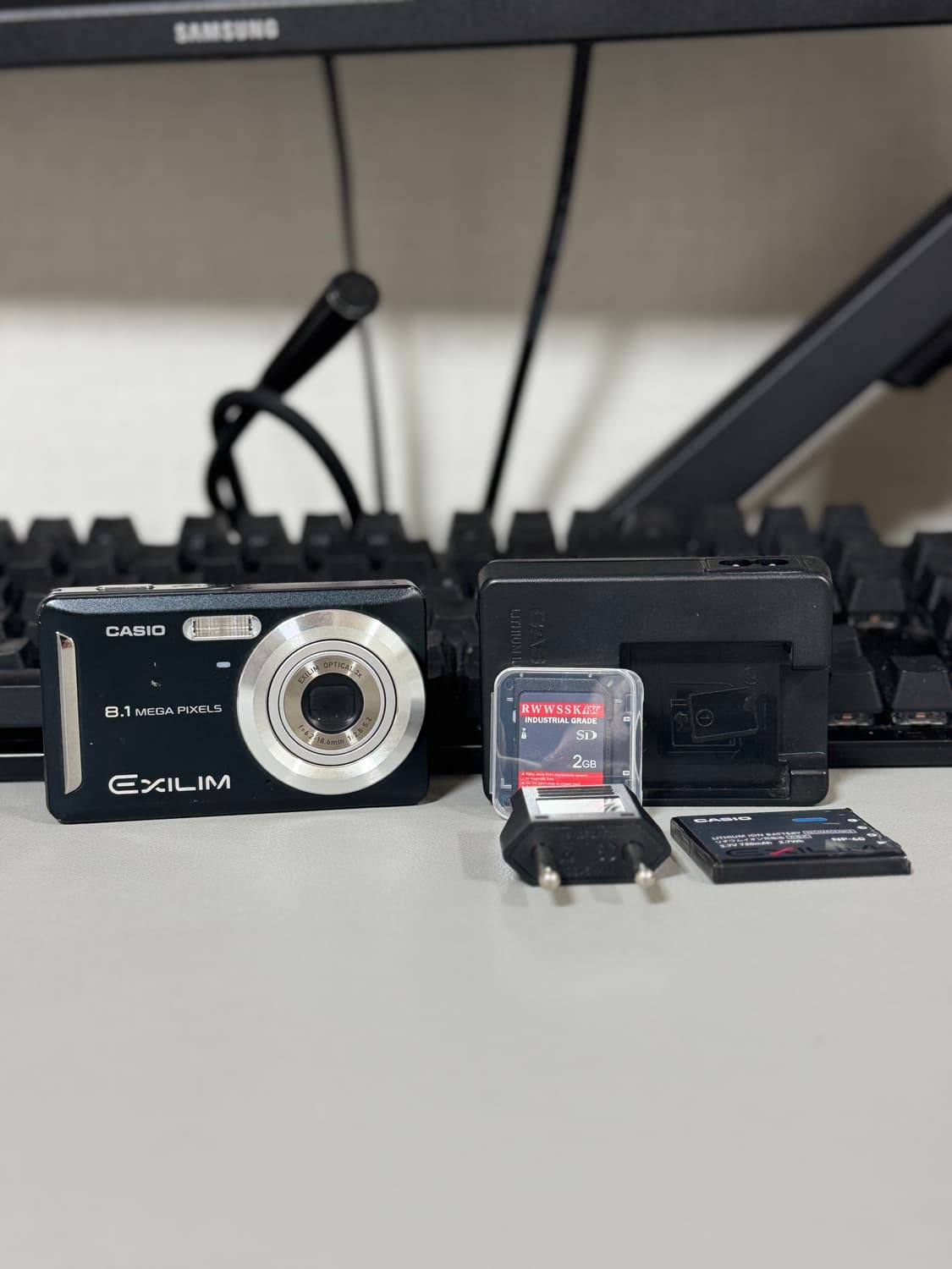 📸 카시오 엑슬림 EX-Z9 블랙(sd카드포함 바로사용가능) 상품이미지2