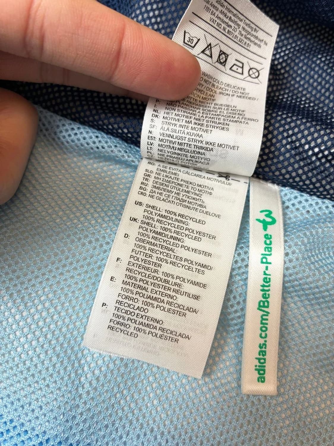 아디다스 14-15 아르헨티나 축구 국대 바람막이 자켓 PN7482 상품이미지10