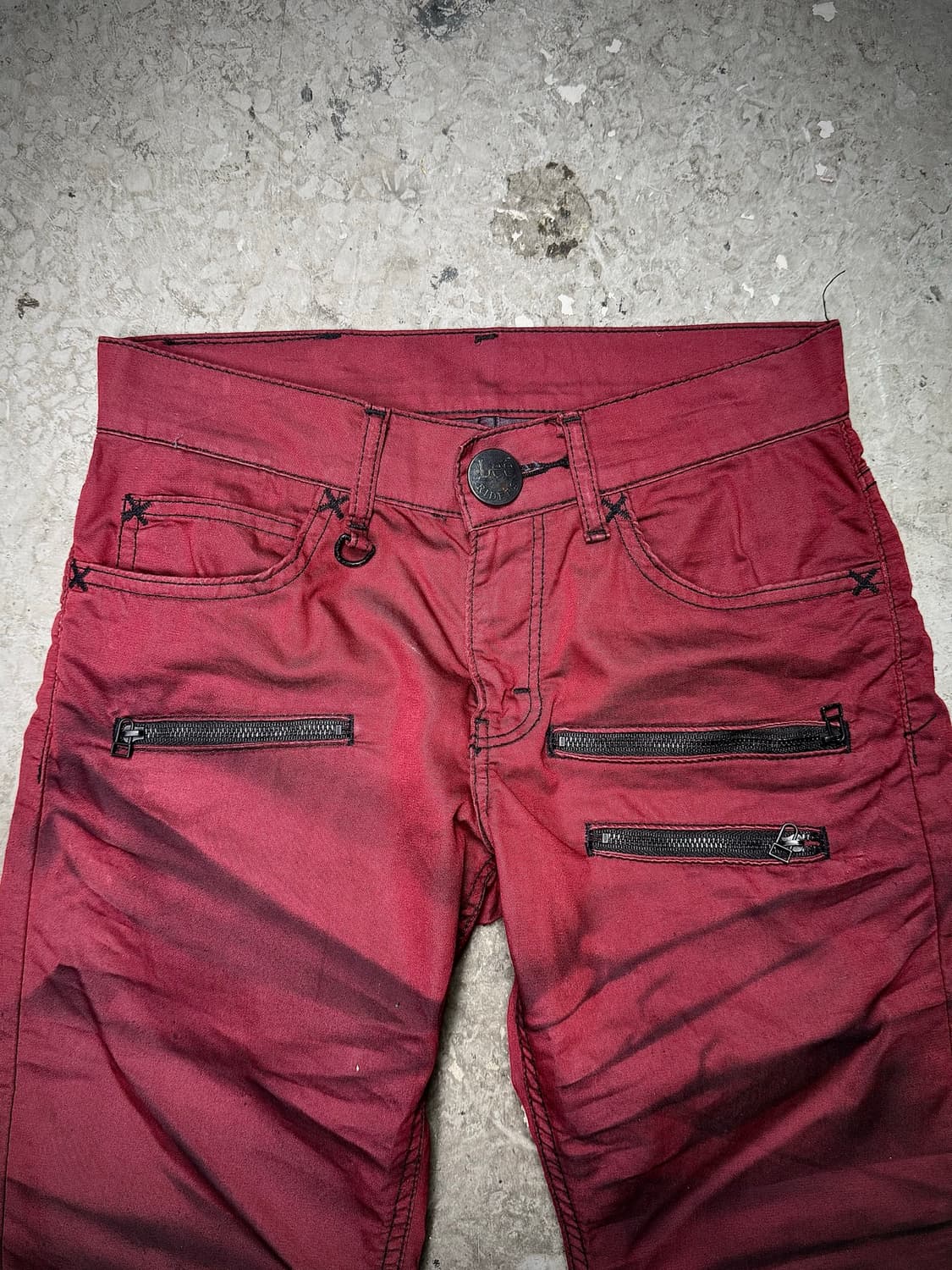 LEE – Black Wash Capri Pants 상품이미지3