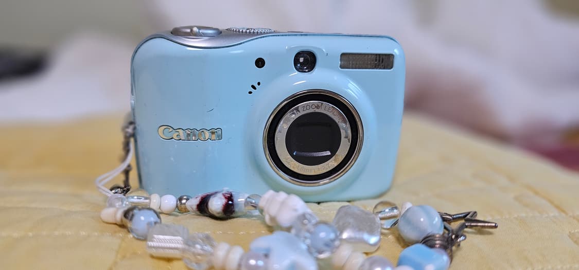 Canon powershot E1 블루 색상 판매합니다!! (작례 첨부) 상품이미지2