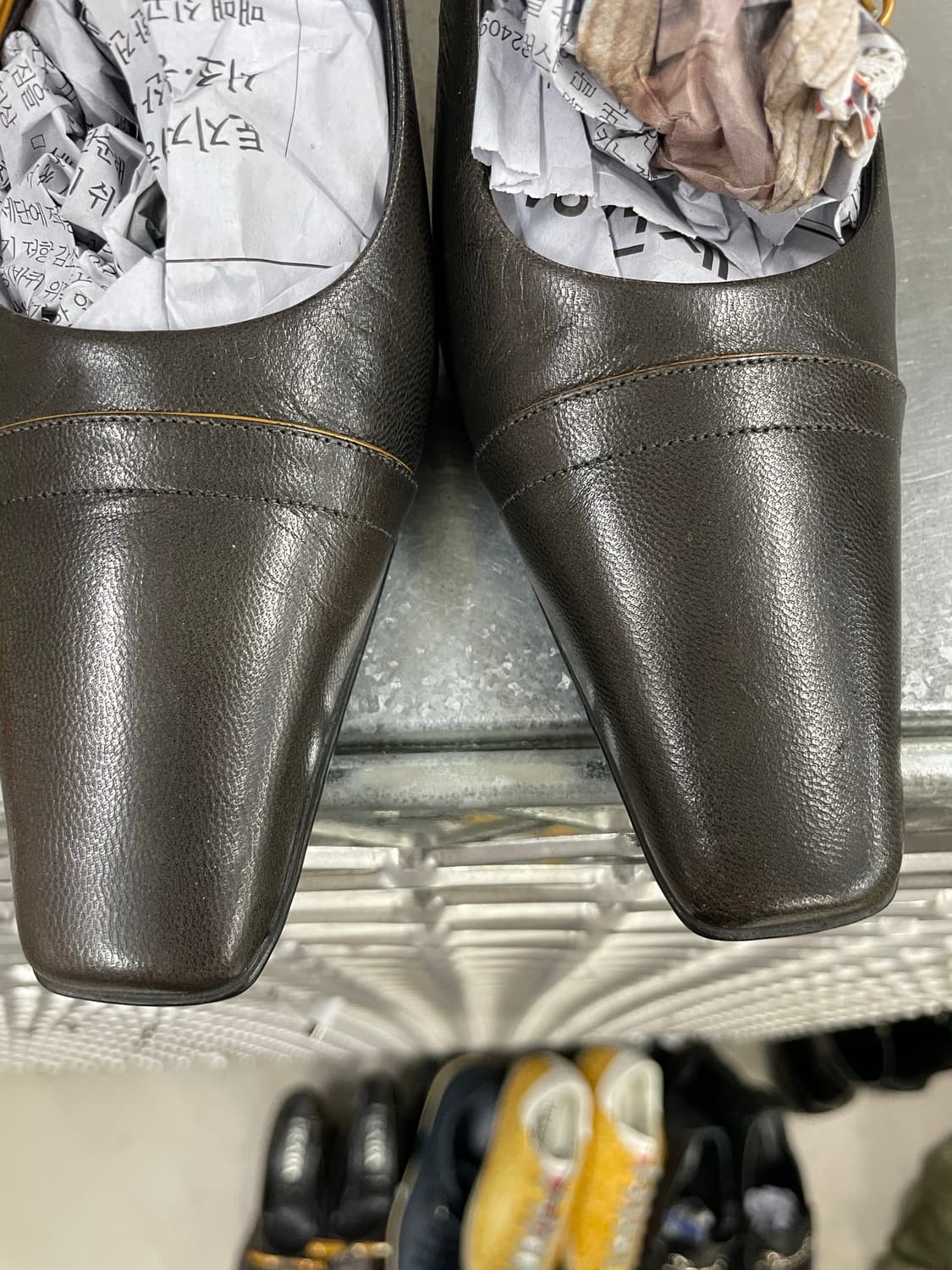 프라다 레더 슬링백 펌프스 36.5 (gr-4688) 상품이미지7