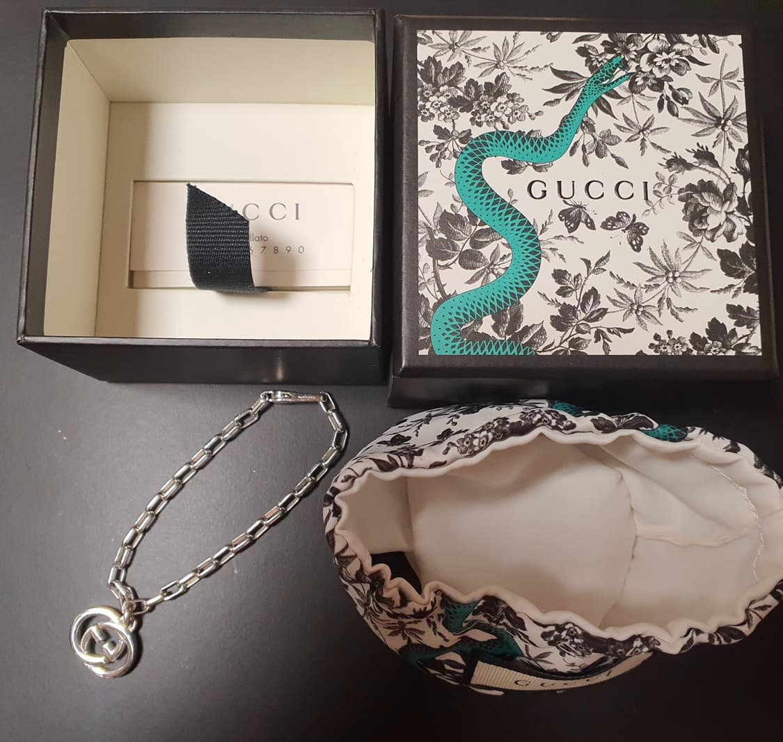 구찌인터로킹G팔찌 상품이미지1