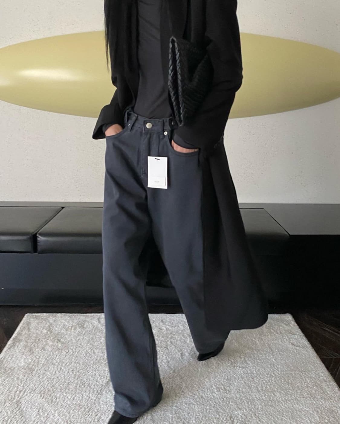 베러 비조 와이드 팬츠 브라운 베이지 상품이미지5