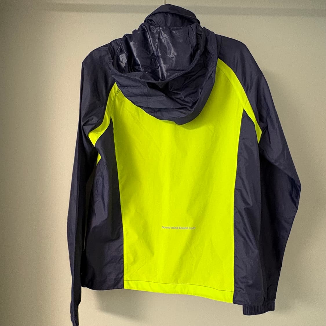 Asics navy windbreaker 상품이미지4