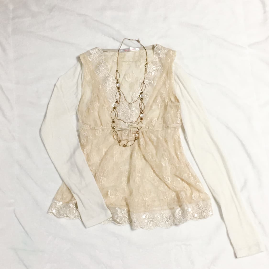 페어리 레이스 슬리브리스 상품이미지1