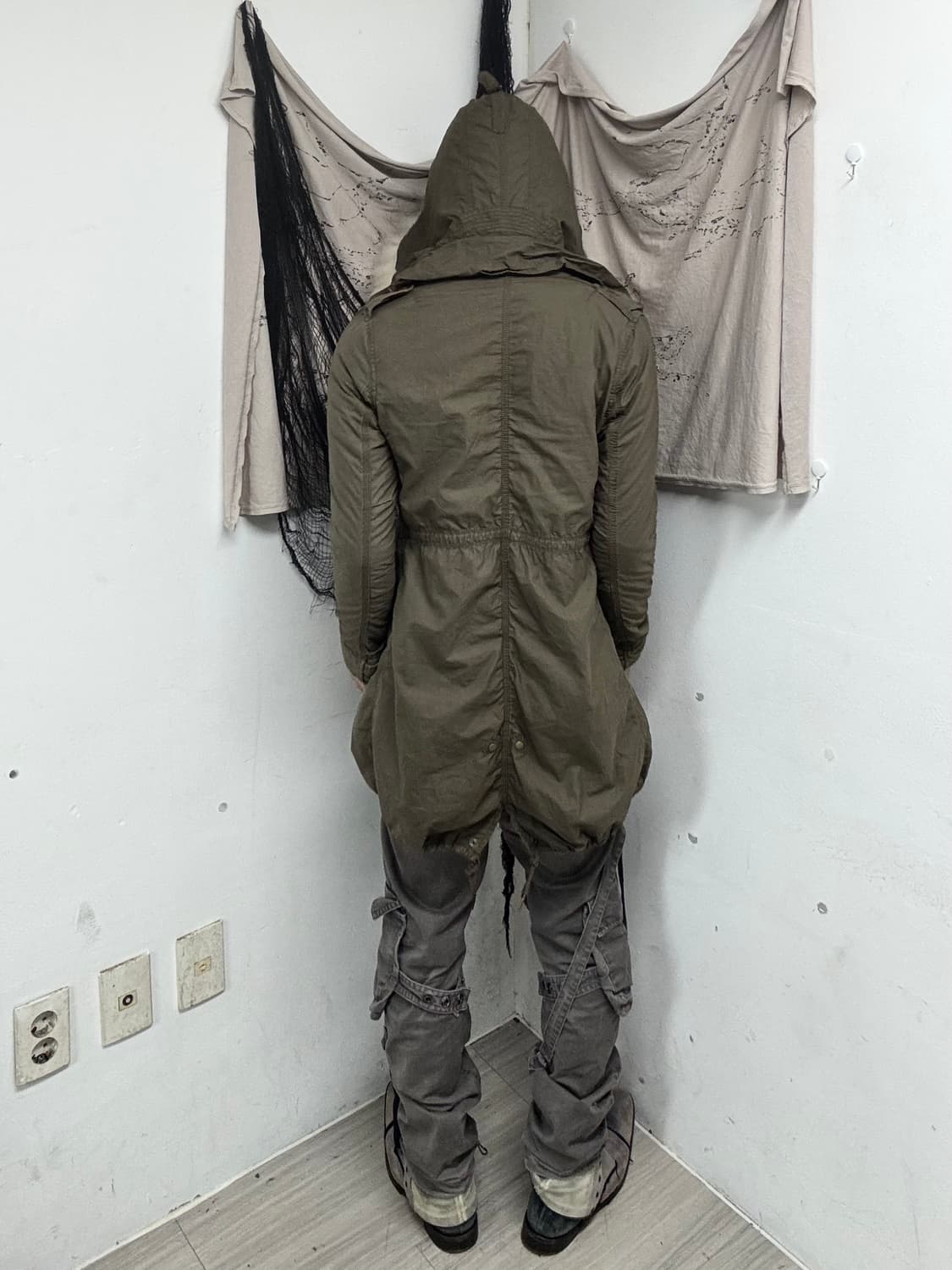 [2000s G.O.A] Archive Grunge Raccoon Fur 상품이미지5