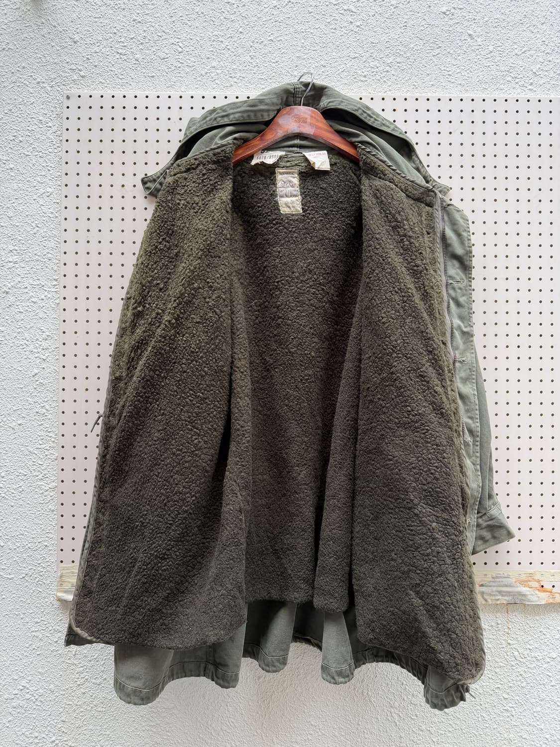 1970s ORIGINAL FRENCH ARMY M64 밀리터리 모즈파카 상품이미지9