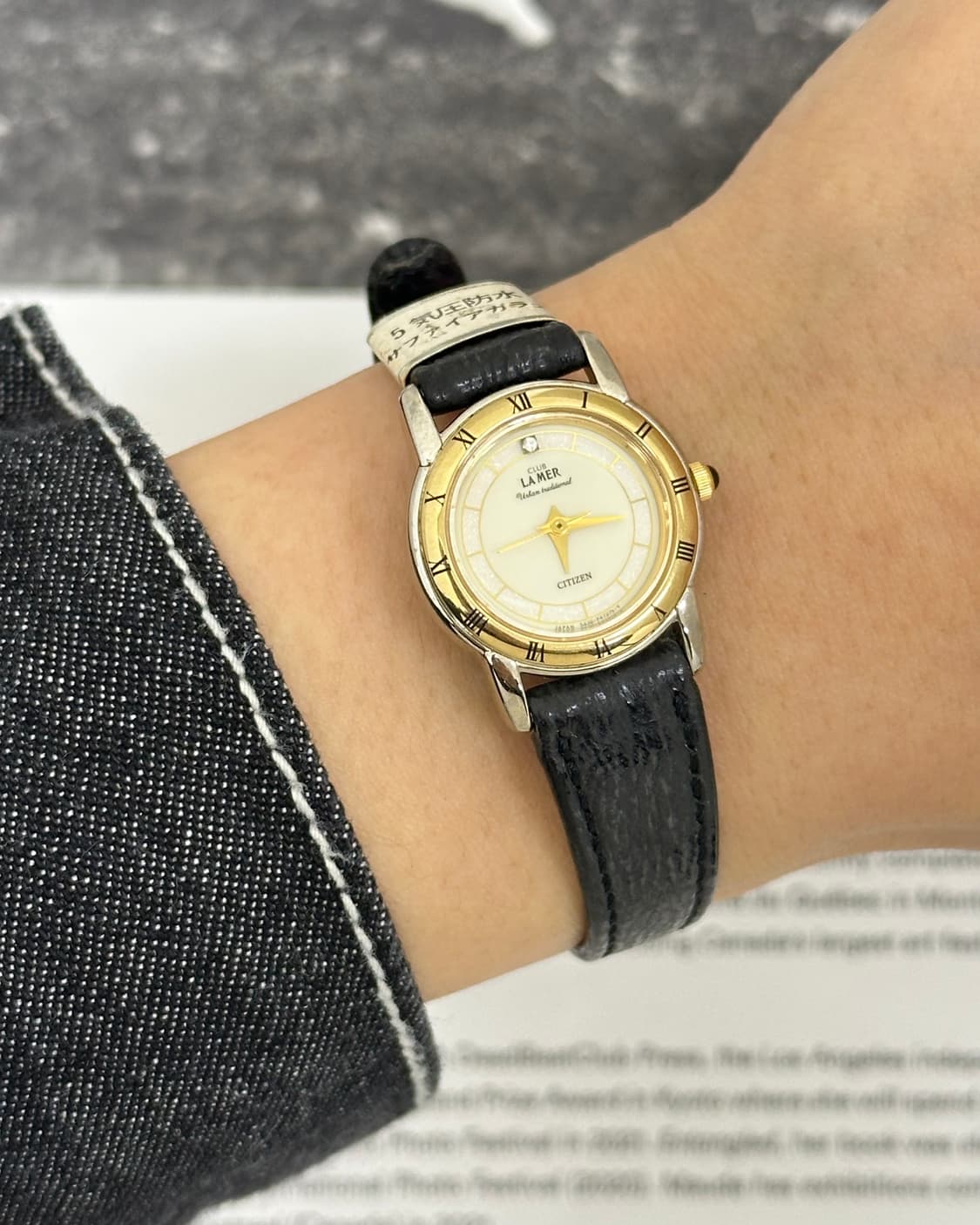 <데드스탁>시티즌 클럽 라메르 쿼츠 시계 상품이미지10