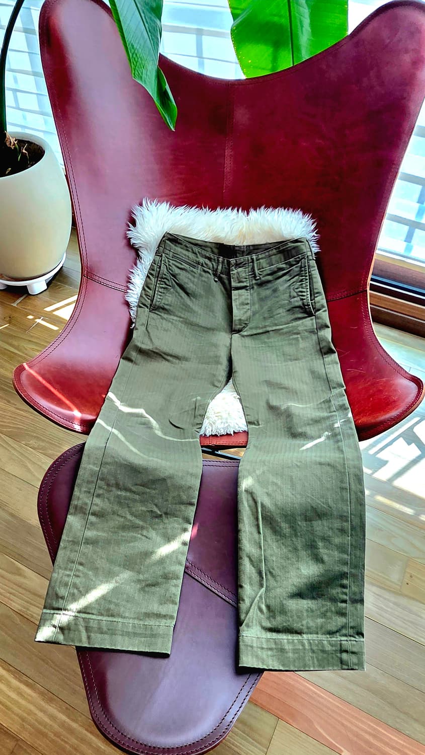 [초레어] RRL 헤링본 오피서치노 전기모델 - 30/30 신품급민트 상품이미지1