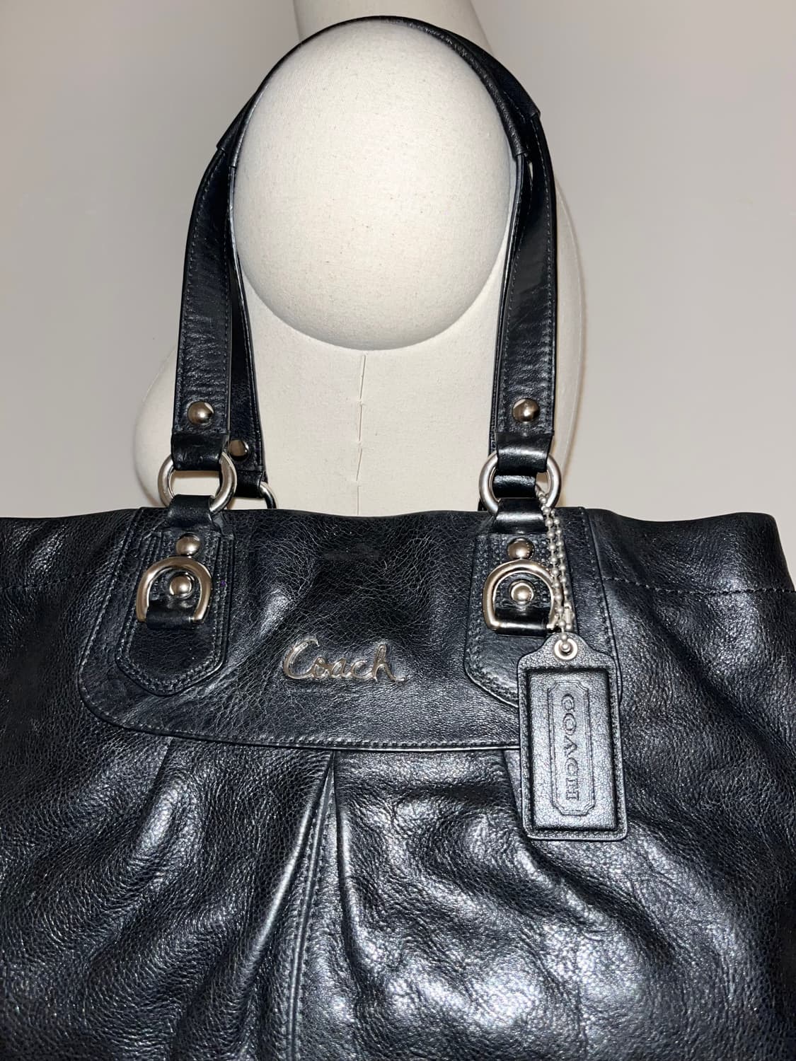 📦 Coach big black Shoulder Bag 상품이미지7