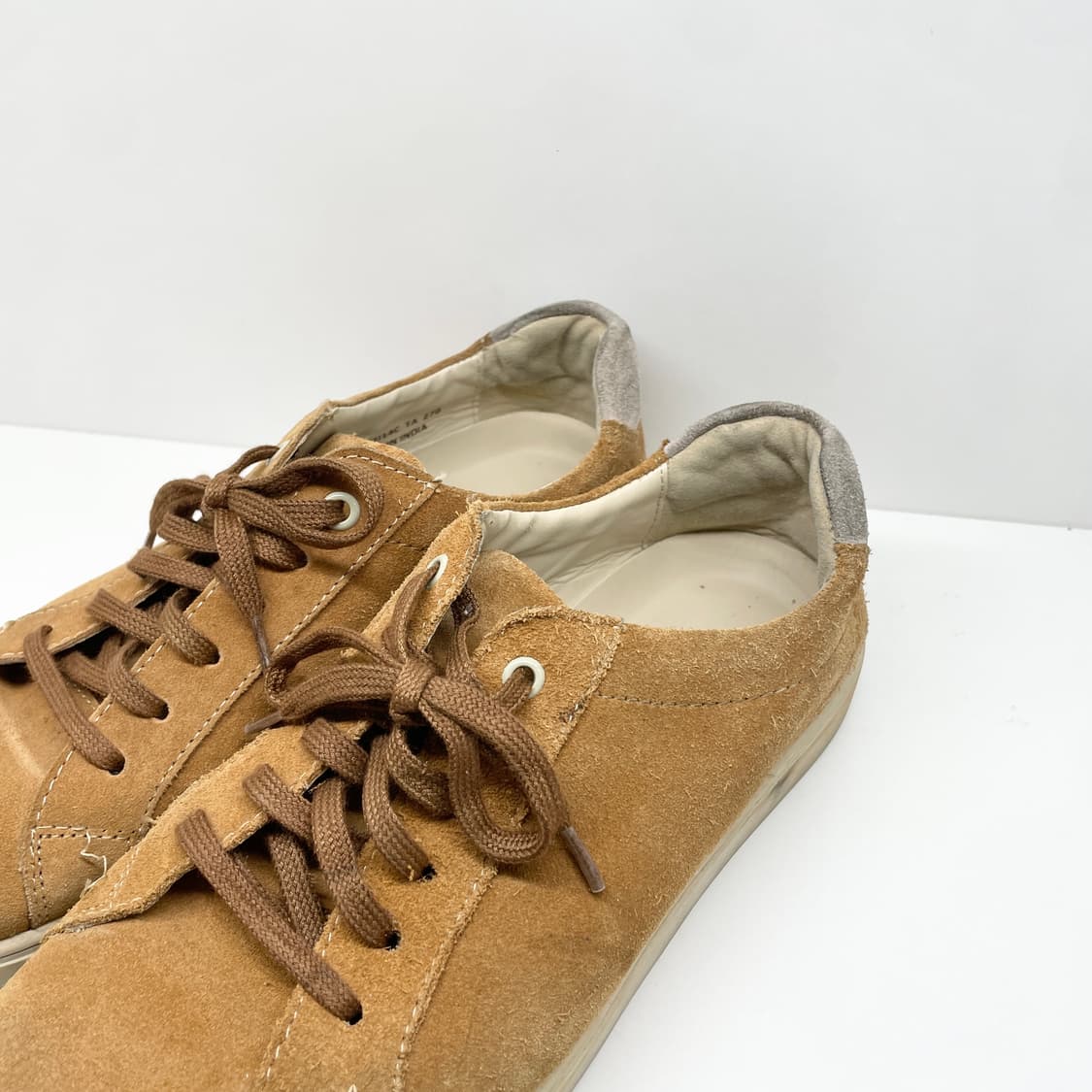 엘칸토 소가죽 스웨이드 스니커즈 상품이미지3