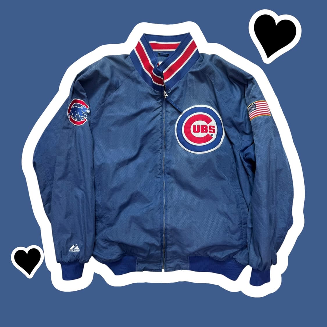 마제스틱 시카고컵스 스타디움 바시티자켓 상품이미지1