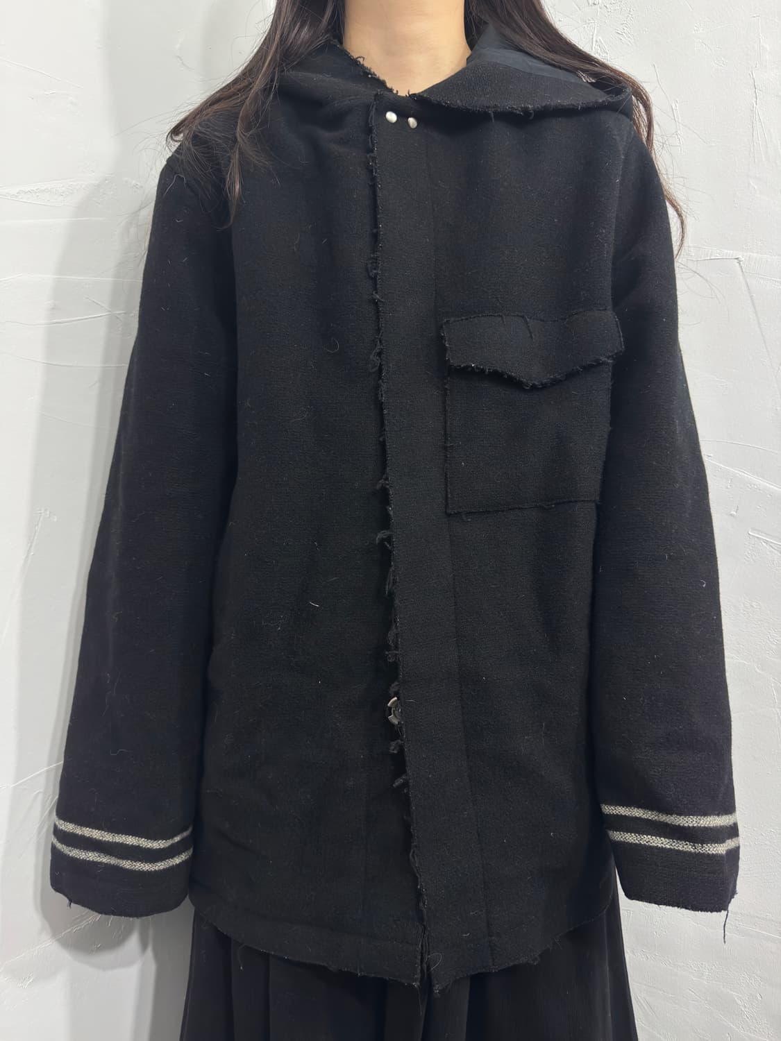 unlimited ability hood wool jacket 상품이미지2