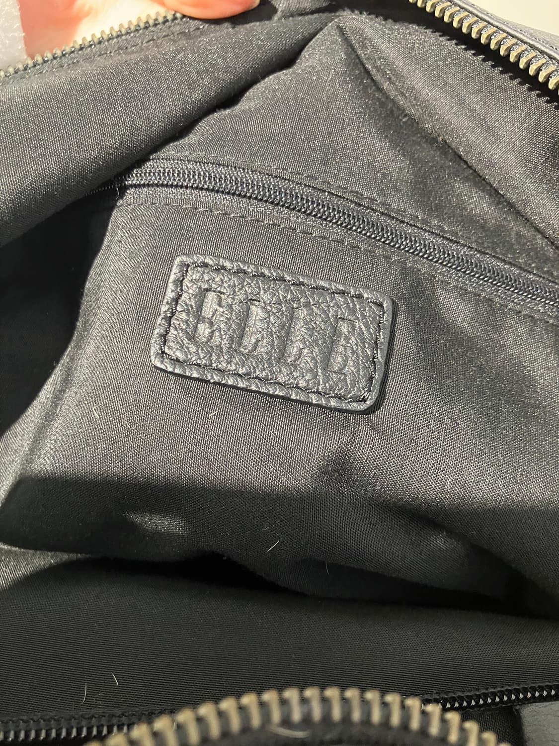 ELLE 지브라 가죽 숄더백 상품이미지6