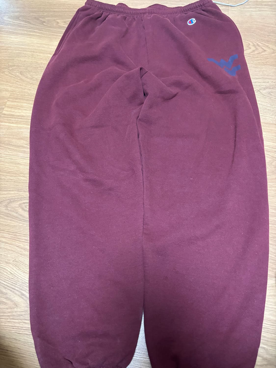 챔피온 올드스쿨 버건디 조거팬츠 상품이미지1