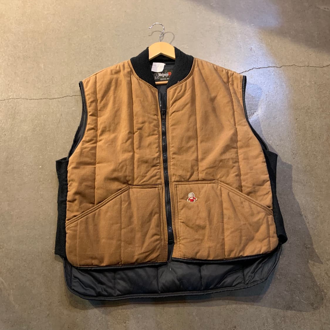 USA RefrigiWear 캔버스 패디드 워크 베스트 XL 브라운 상품이미지2