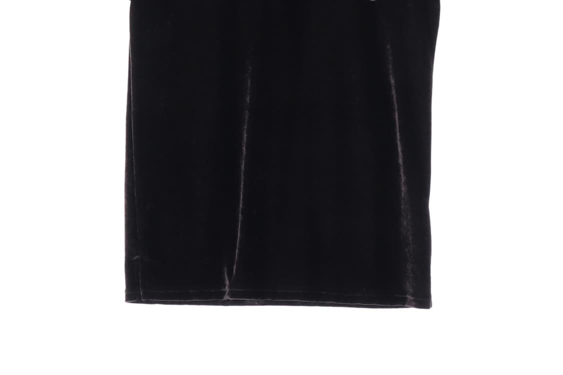 디올 벨벳 하프집업 반팔 티셔츠 블랙 상품이미지6