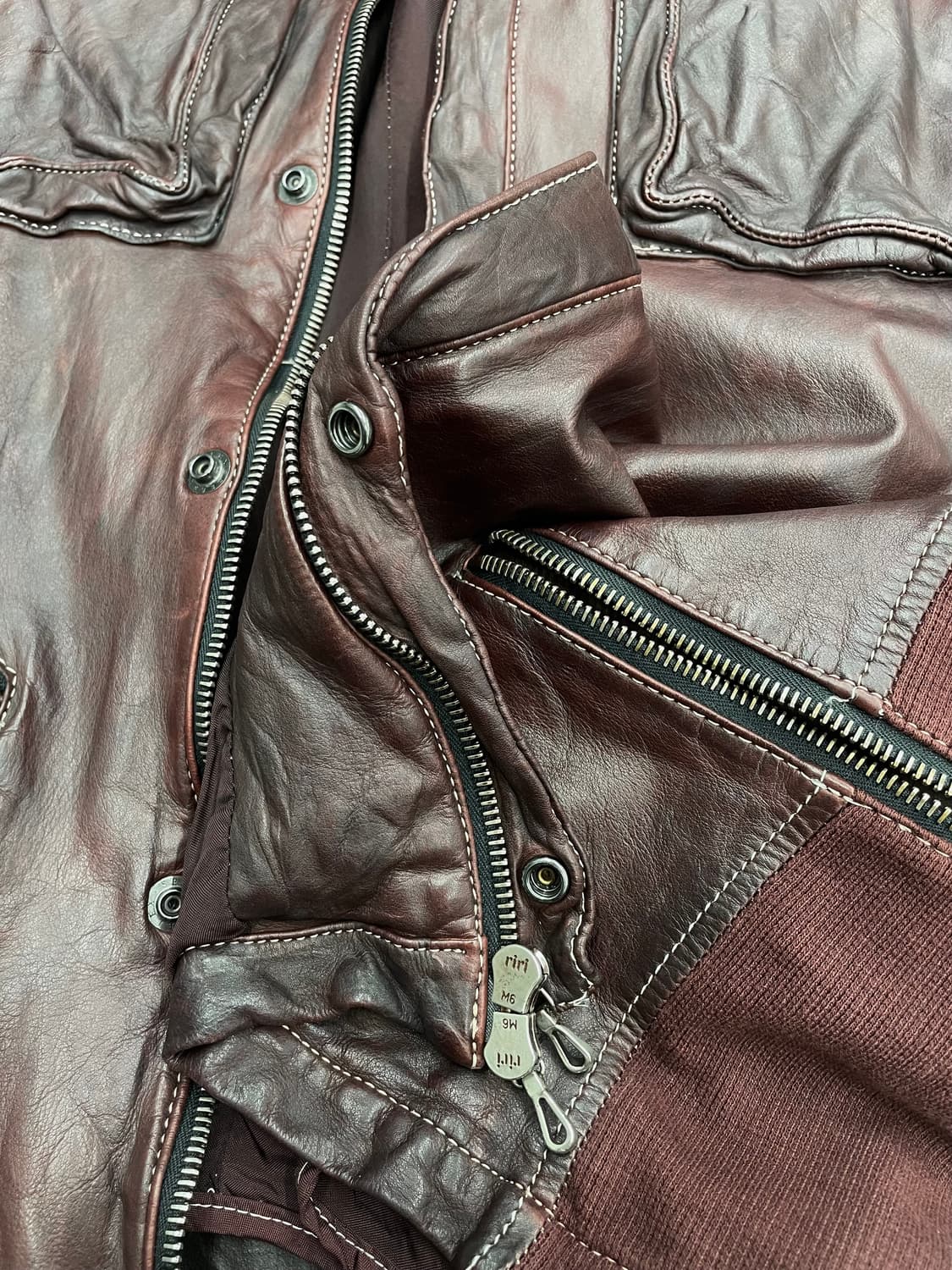 00‘s Kyoji Maruyama leather jacekt 상품이미지3