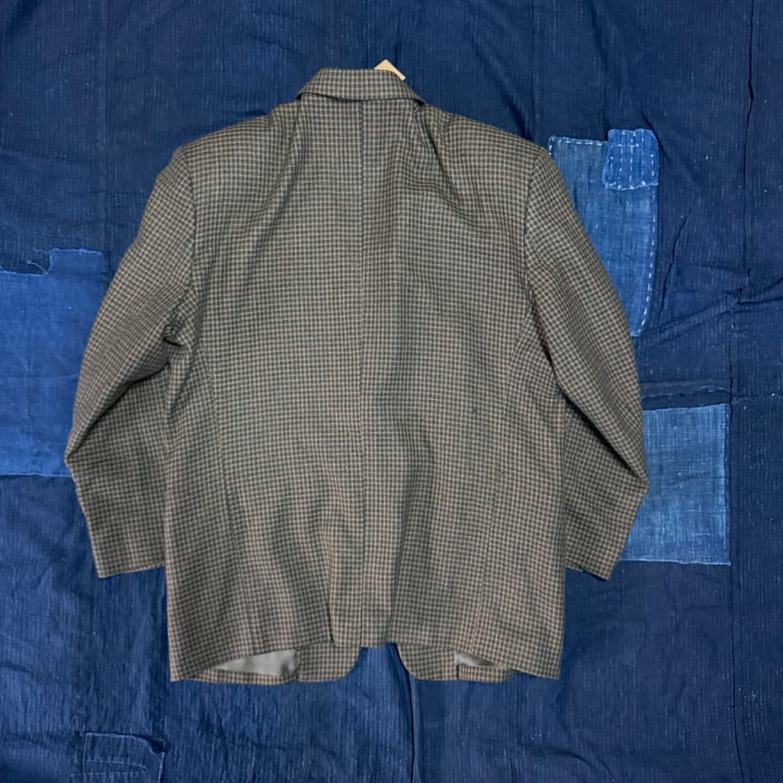 90‘s 로렌스 체크 울 자켓 103-105 상품이미지4