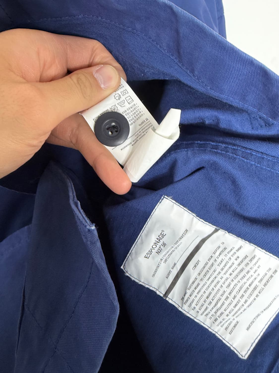 에스피오나지 프렌치자켓 프렌치워크자켓 에스피오나지자켓 상품이미지4