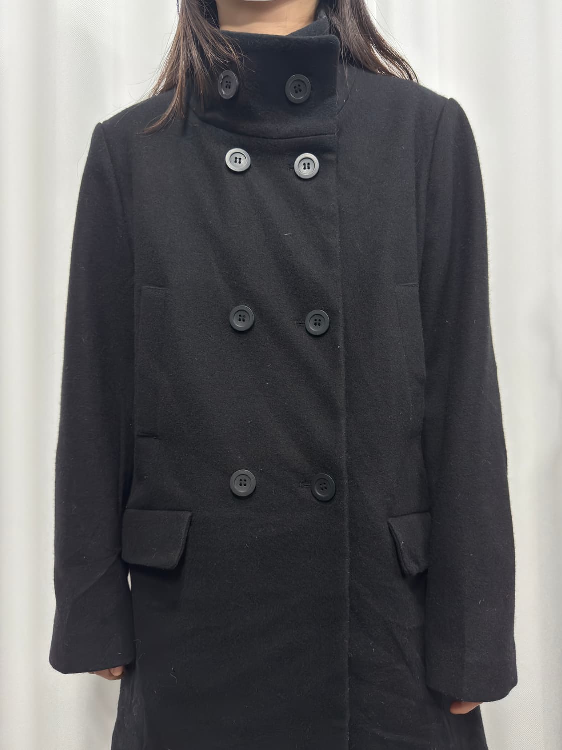 uniqlo button coat 상품이미지3