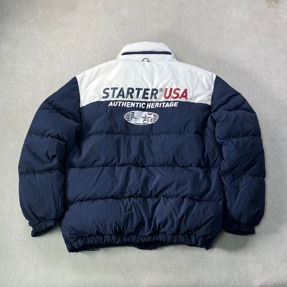 100 스타터 푸퍼 투톤 패딩 상품이미지2