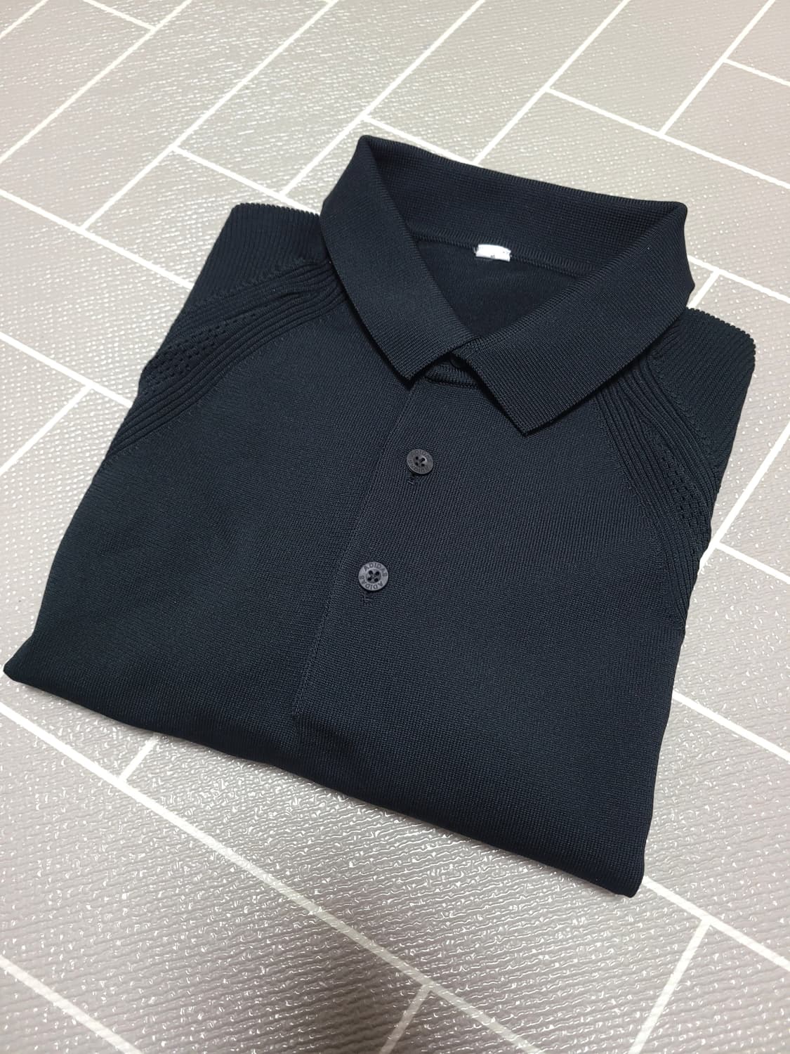 아디다스 골프 니트 LS 폴로 카라 긴팔 105 상품이미지9