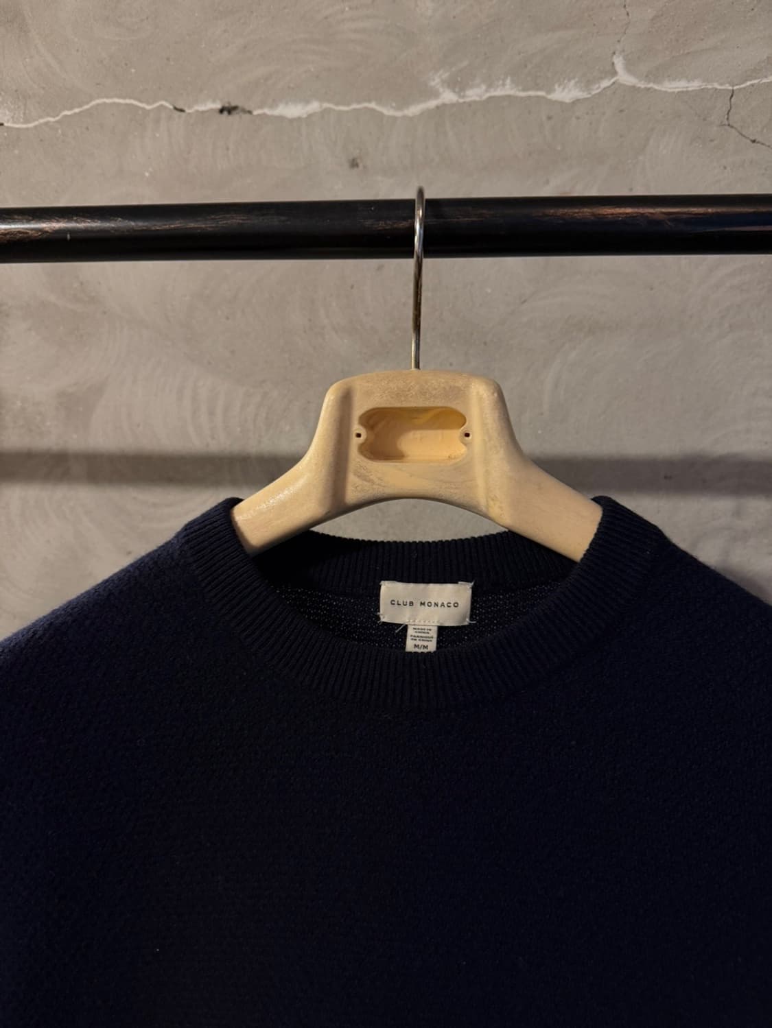 클럽모나코 크루넥 니트 슬림100 상품이미지3