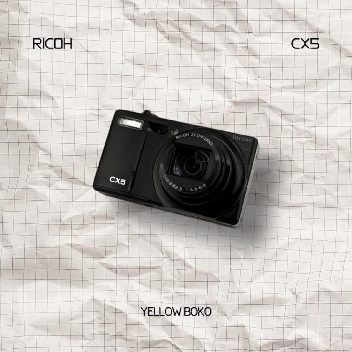 [✨1:1 인스타샷] 리코 RICOH CX5 레트로 디지털 카메라 상품이미지1