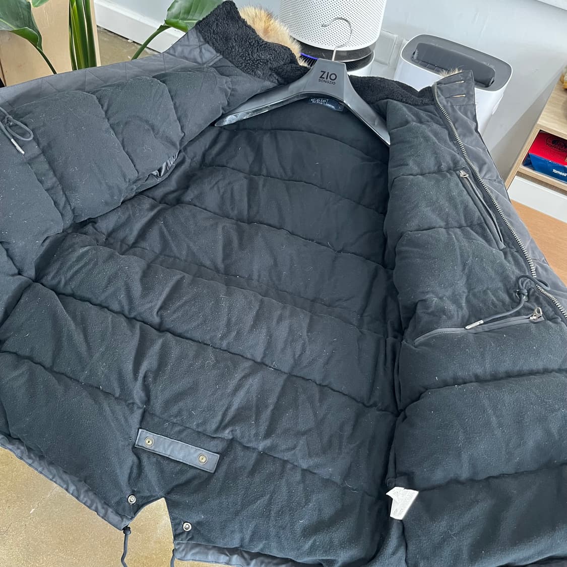 폴로랄프로렌 코요테퍼 밀리터리 다운파카 L 상품이미지7