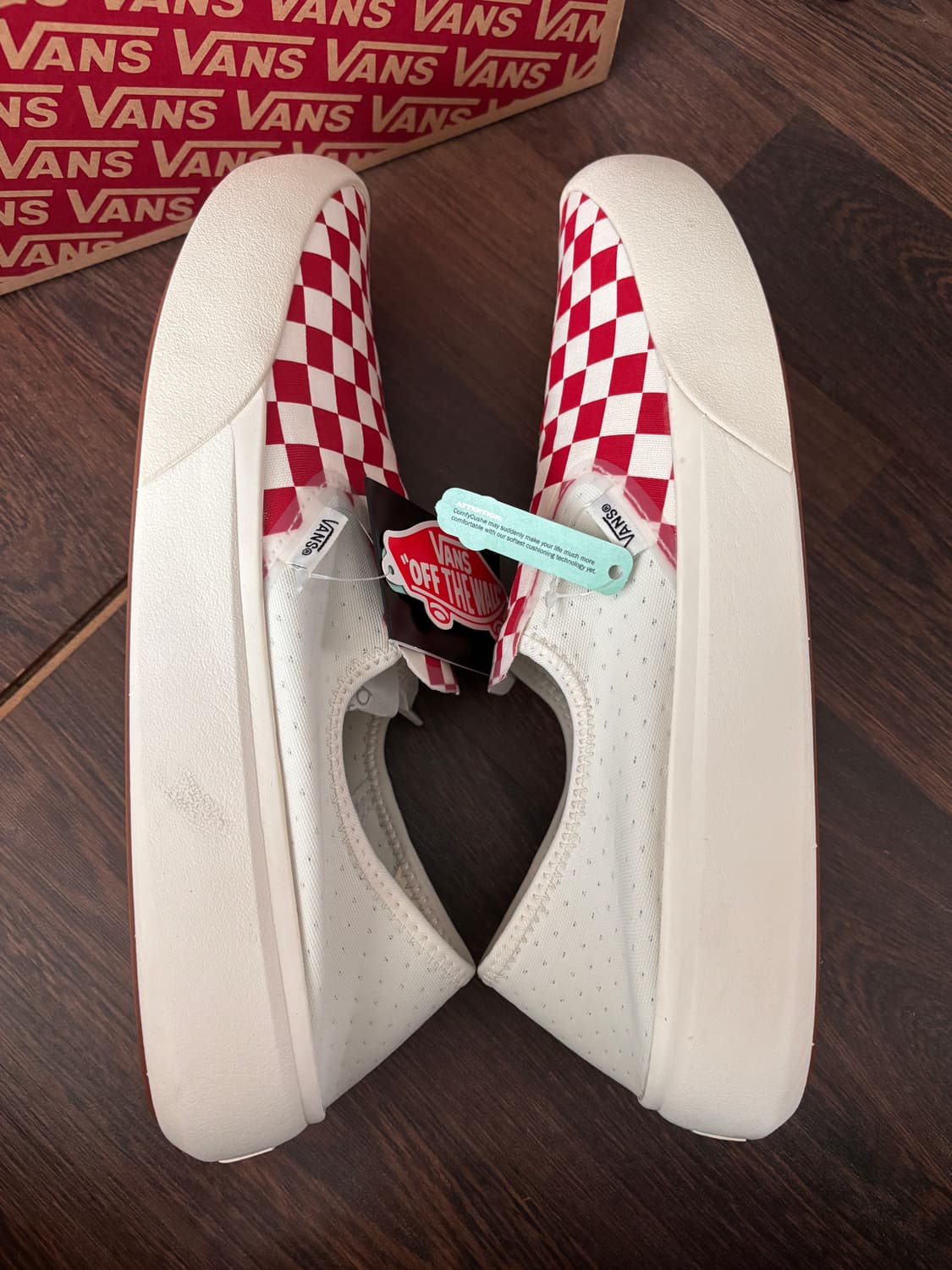 체커보드 감성 + 하루종일 편안함 | Vans Comfycush 295 상품이미지5