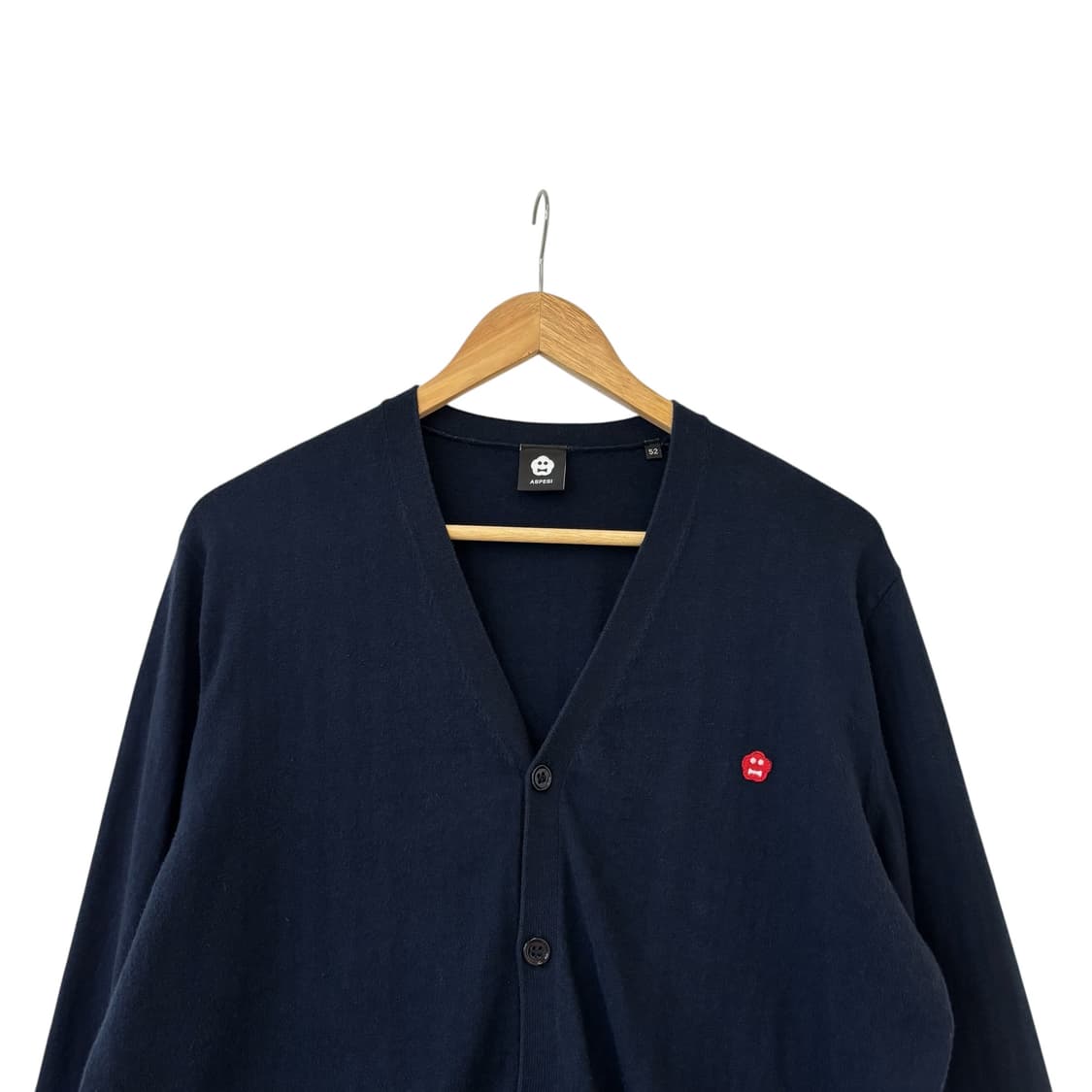 아스페시 캐시미어 가디건 네이비 상품이미지2