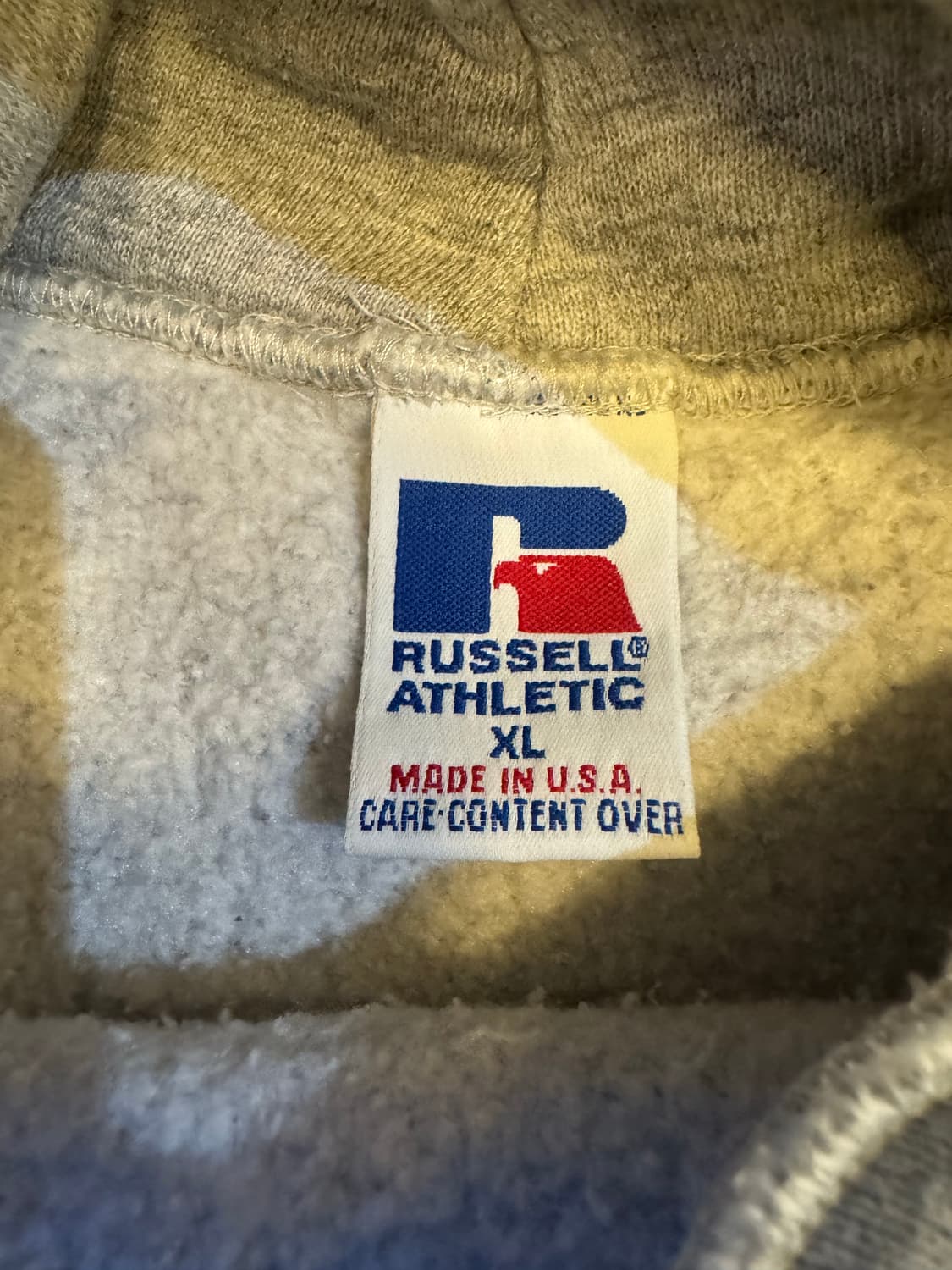러셀 그레이 후드 (xl) made in usa 상품이미지3