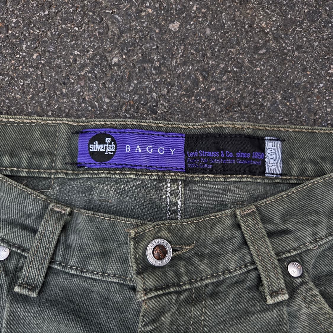 Levi's 실버탭  배기진 상품이미지5