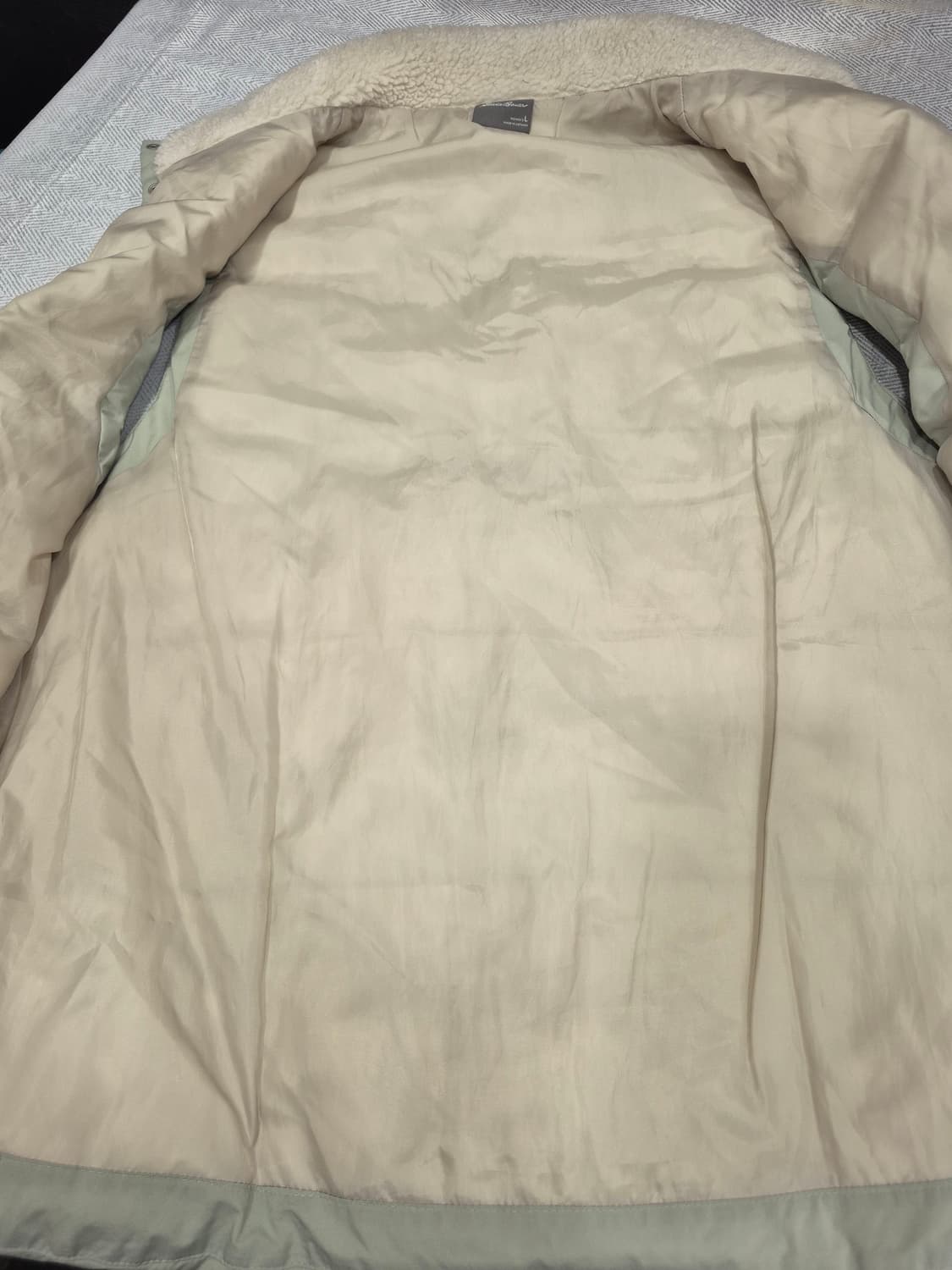 에디바우어(Eddie Bauer)패딩 조끼 톤다운민트색 남성 100사이즈 상품이미지5