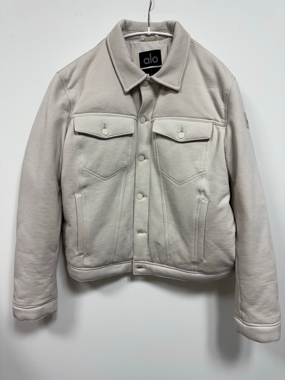ALO 이지 트러커 자켓 베이지 M 사이즈 상품이미지4
