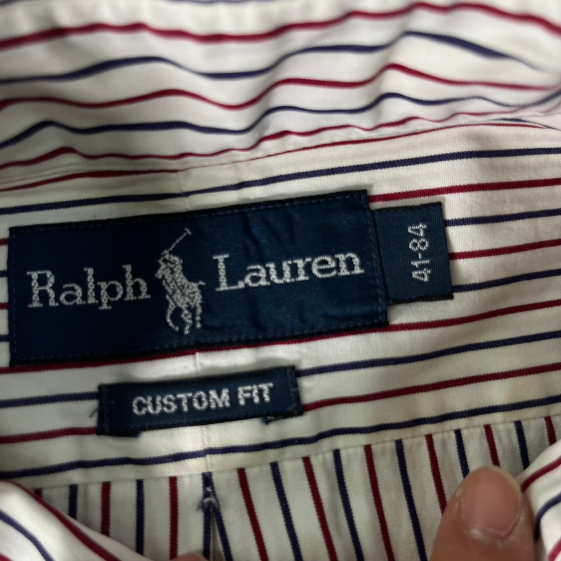 100 폴로랄프로렌 빈티지 스트라이프 셔츠 상품이미지4