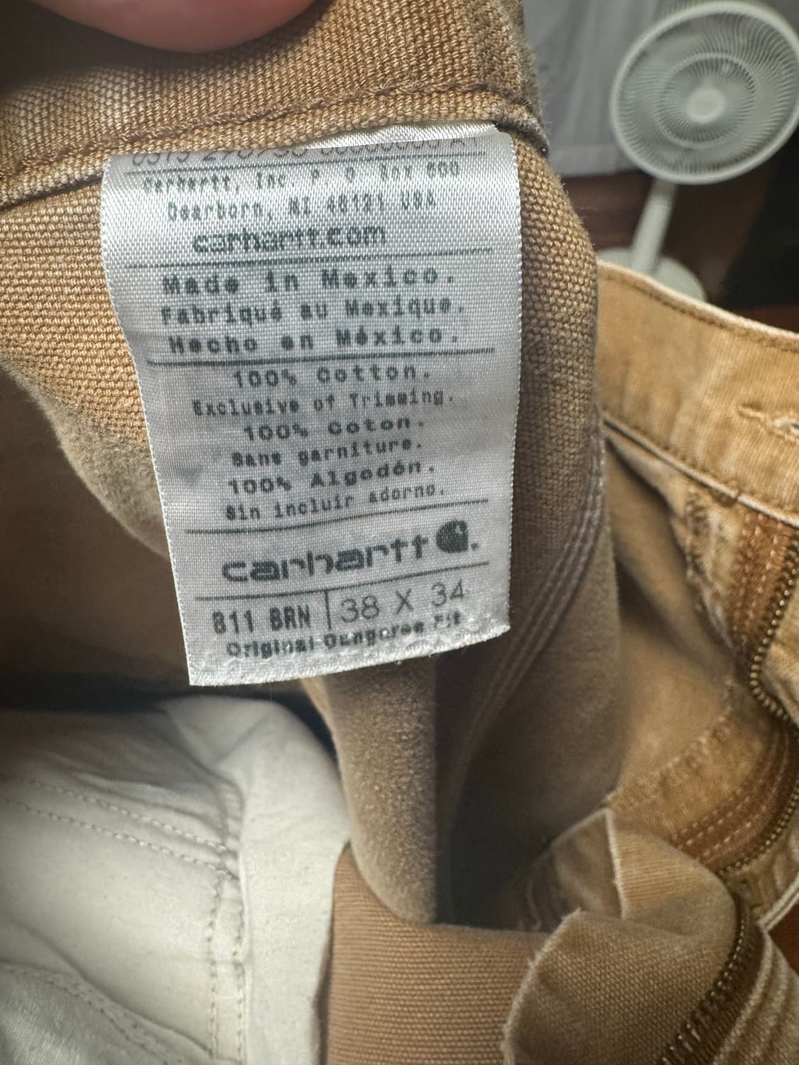 칼하트 싱글니 데미지 38 34 상품이미지4