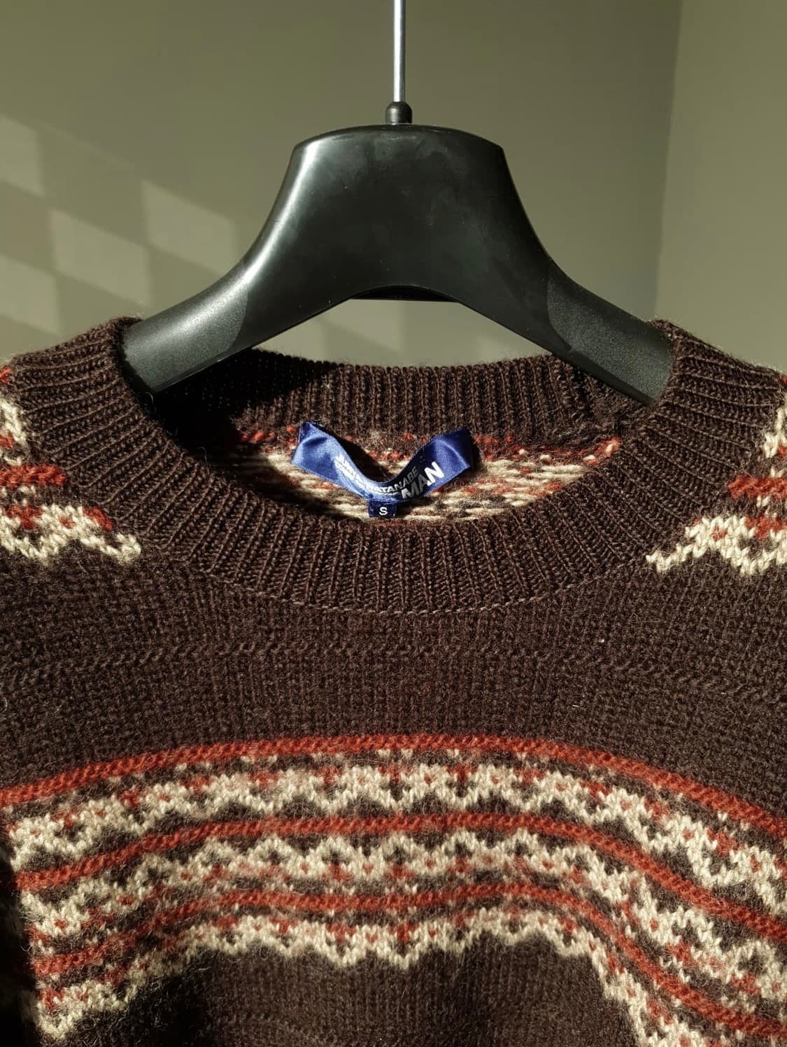 CDG x Junya watanabe Fair lsle knit  상품이미지3