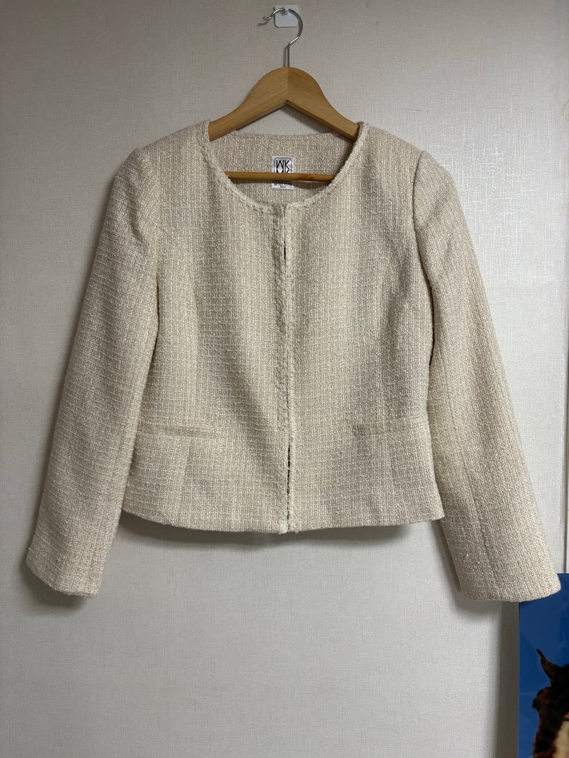 미쉘클랑 트위드 자켓 m 상품이미지1