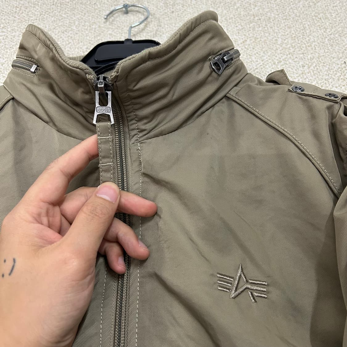 (S) 알파인더스트리 봄버 자켓 상품이미지5