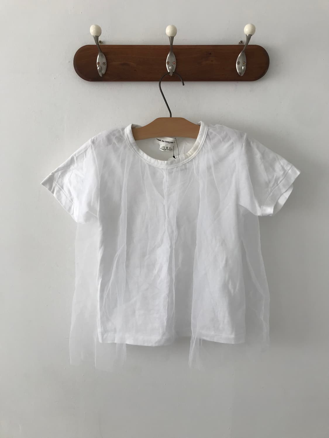 comme des garcons GIRL tulle t-shirt AD2 상품이미지1