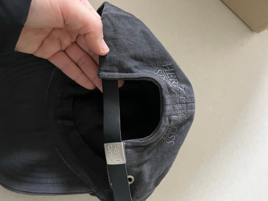 헤리티지 플로스 6패널 모자 챠콜 상품이미지4