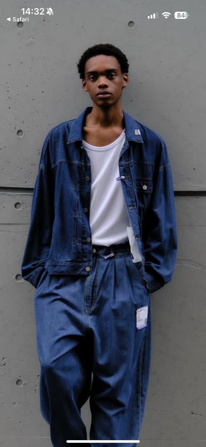 미하라 야스히로 텐셀 데님 자켓 48(탭 포함) 상품이미지1