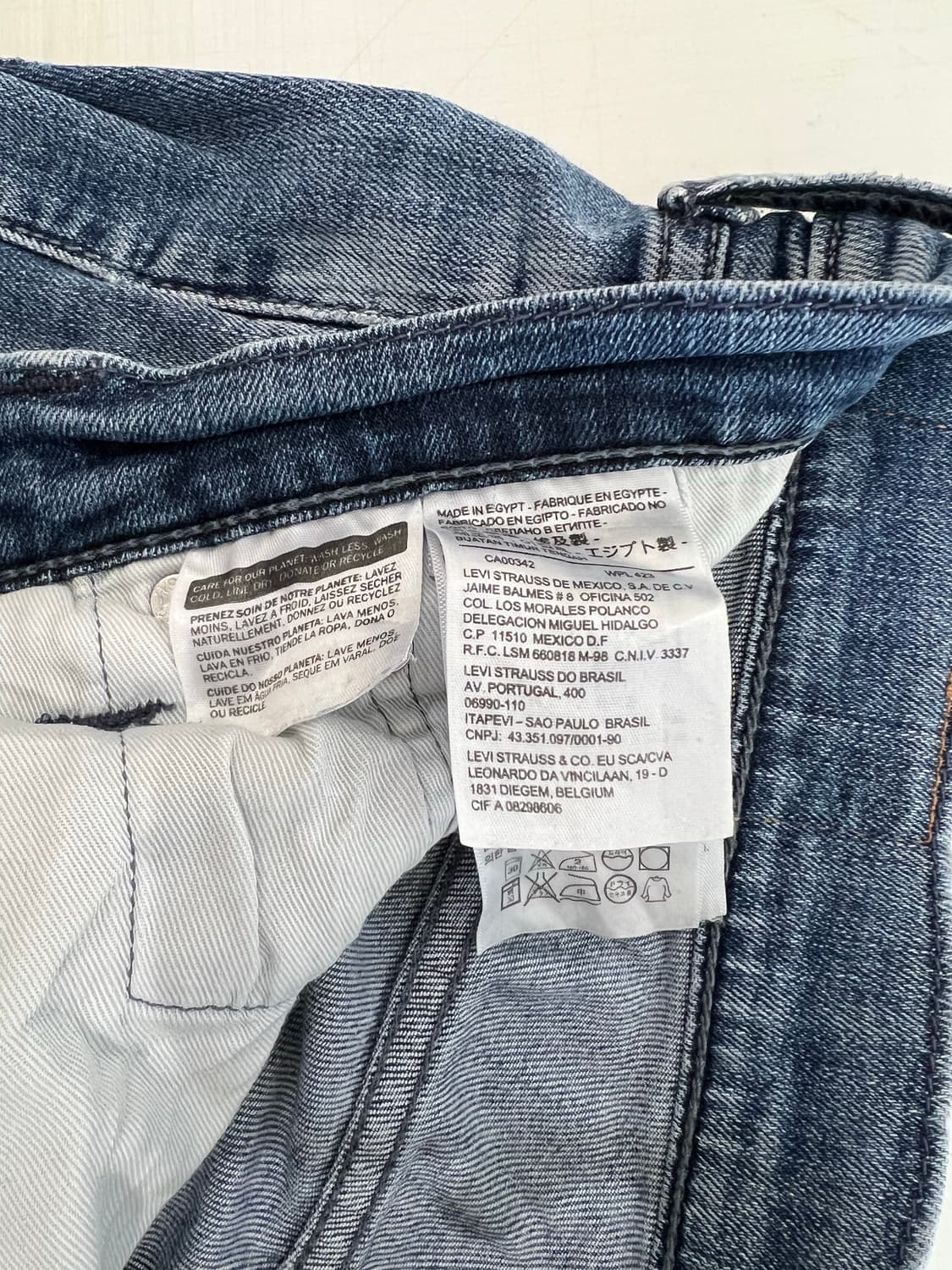 리바이스 513 31/32 슬림 스트레이트핏 곱창진 판매 상품이미지8