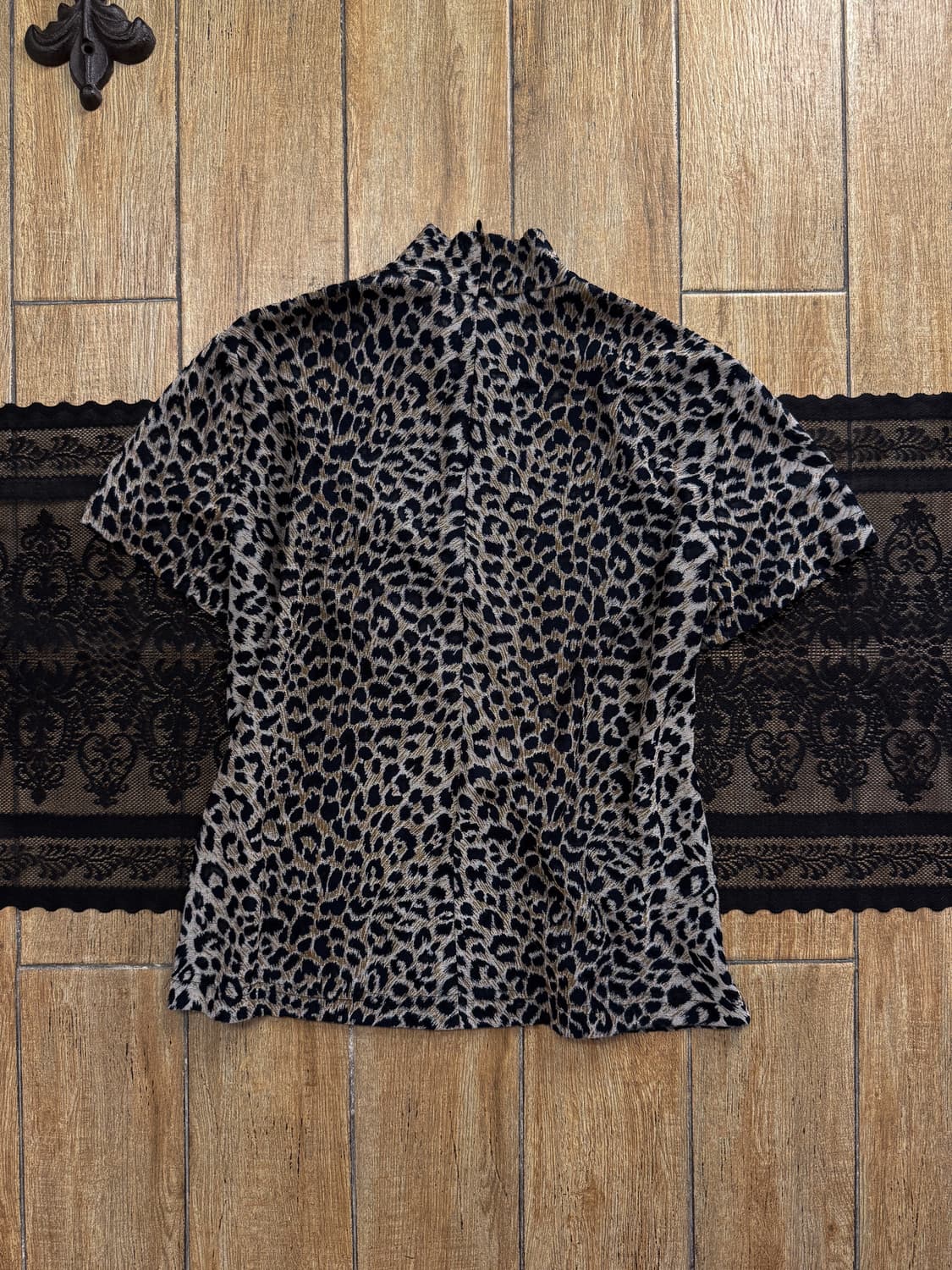Half-Neck Leopard Blouse 0100 상품이미지6