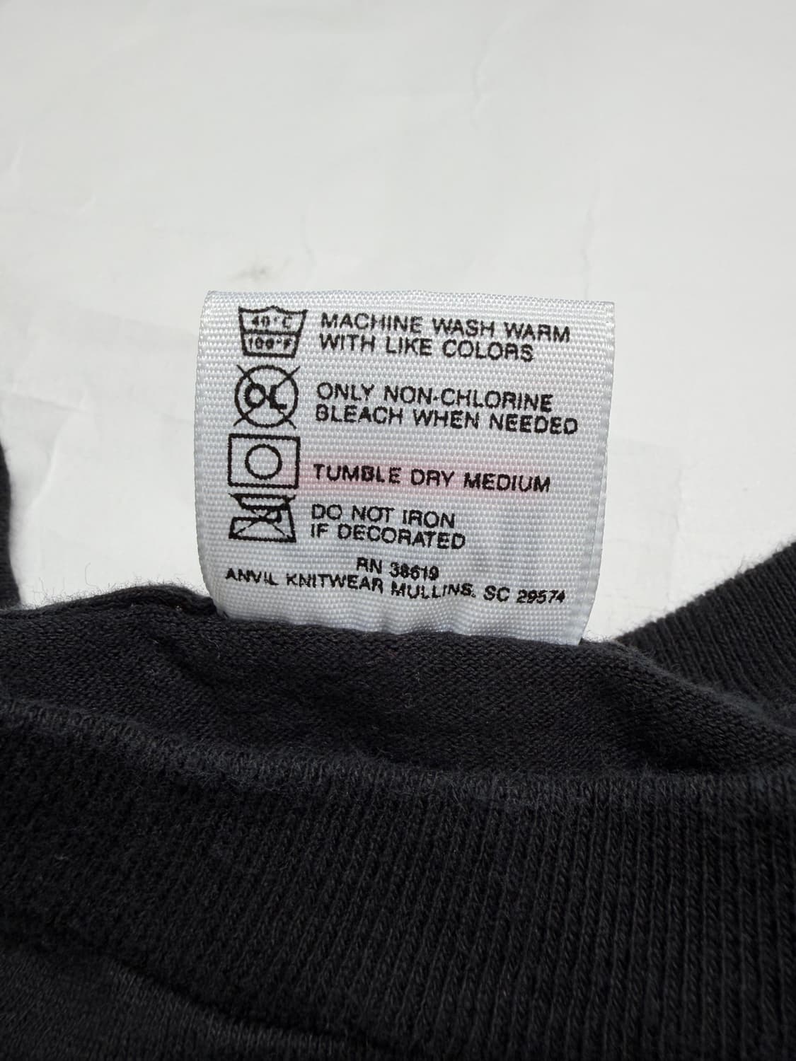 90s Go Fuck Yourself Tee (black) 상품이미지4