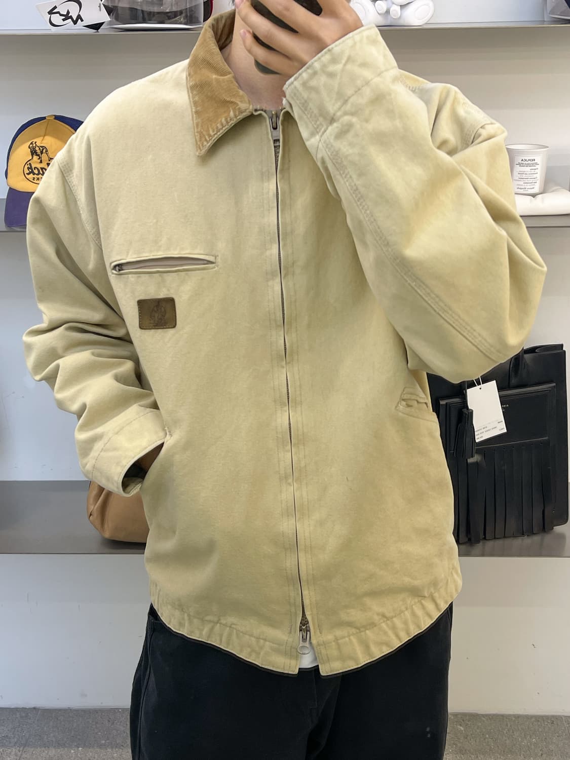 Imus 90s U.S.A 덕 캔버스 워크 자켓 상품이미지3